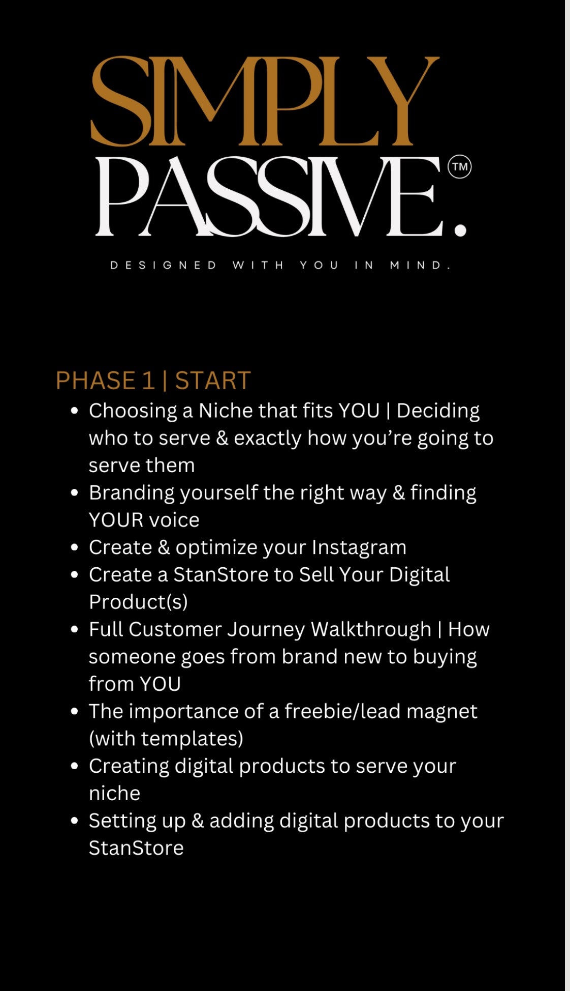 Simply Passive- Digital Marketing Course- MMR Master Resell Rights Included- Resell for 100% profit- Payment Plan available at checkout